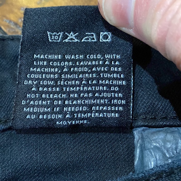 NWT Buffalo David Bitton SAMPLE Black Straight Denim Jeans #B10 - Picture 6 of 11